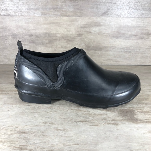 L.L. Bean Shoes Ll Bean Wellies Rain Shoes Rubber Boots Low Black Women 7 Poshmark